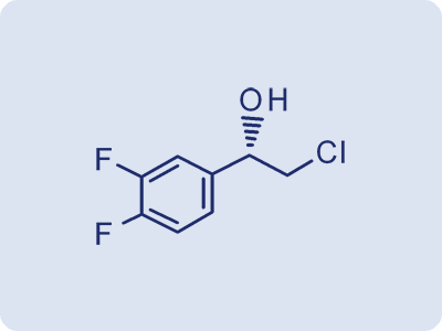 2-Chloro-1-S-(3',4'-difluorophenyl)-ethanol