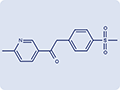 1-(6-Methylpyridin-3-yl)-2-[4-(methylsulfonyl)phenyl]ethanone (MMPE)